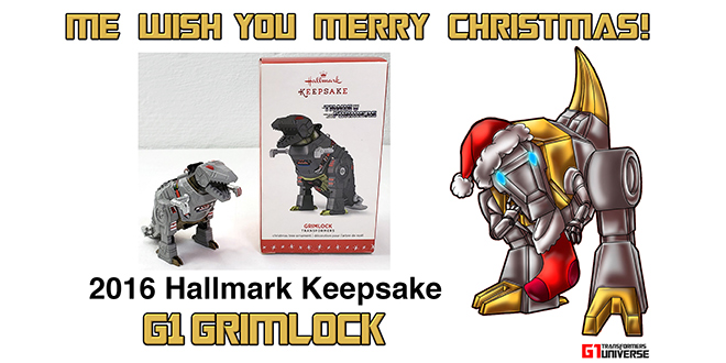 2016 Hallmark G1 Transformers Grimlock Featured