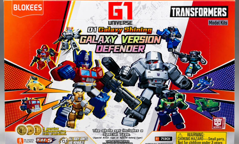 Blokees Transformers Defender Version Wave 1 Box Top