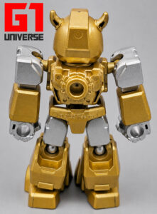 Blokees Transformers Wave 1 Brilliant Bumblebee Figure Rear