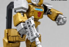Blokees Transformers Wave 1 Brilliant Bumblebee Figure Hero Shot