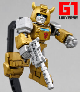 Blokees Transformers Wave 1 Brilliant Bumblebee Figure Hero Shot