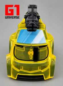 Blokees Transformers Wave 1 Glittering Bumblebee Vehicle Front