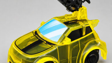 Blokees Transformers Wave 1 Glittering Bumblebee Vehicle G1U Hero