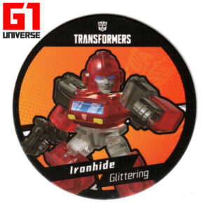Blokees Transformers Wave 1 Glittering Ironhide Disk Front