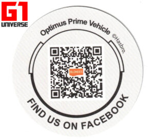 Blokees Transformers Wave 1 Optimus Prime Vehicle Disk Back