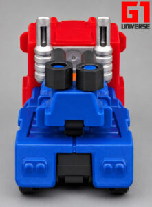 Blokees Transformers Wave 1 Optimus Prime Vehicle Figure Back