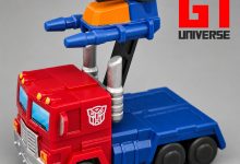 Blokees Transformers Wave 1 Optimus Prime Vehicle Figure Hero Shot
