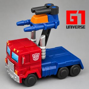 Blokees Transformers Wave 1 Optimus Prime Vehicle Figure Hero Shot 