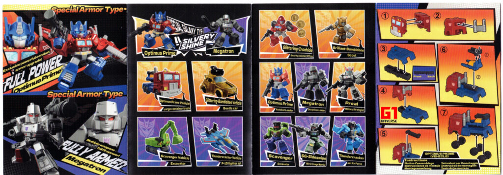 Blokees Transformers Wave 1 Optimus Prime Vehicle Instruction Sheet