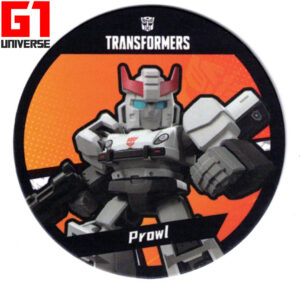 Blokees Transformers Wave 1 Prowl Disk Front