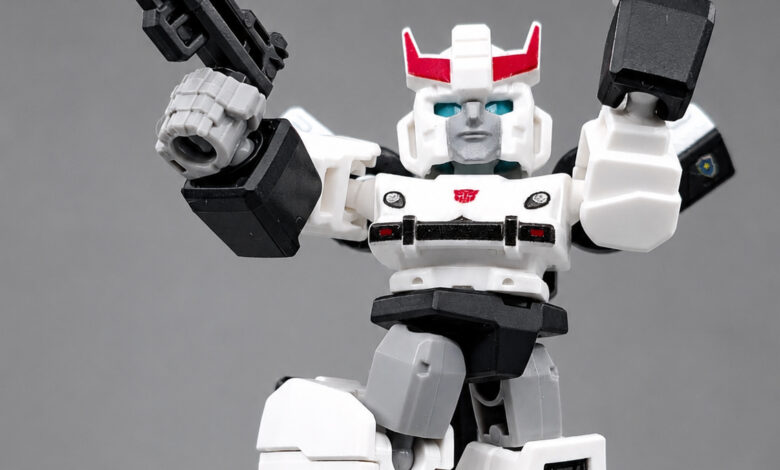 Blokees Transformers Wave 1 Prowl Figure Hero Shot