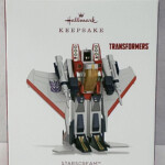 Hallmark G1 Transformers Starscream Ornament Box Front Hallmark G1 Transformers Starscream Ornament Box Front